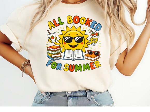 All Booked for Summer: A Designer's Guide to This Cheerful T-Shirt Design