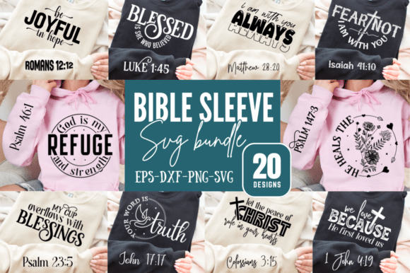 Bible Faith Sleeve SVG: A Versatile Design Asset