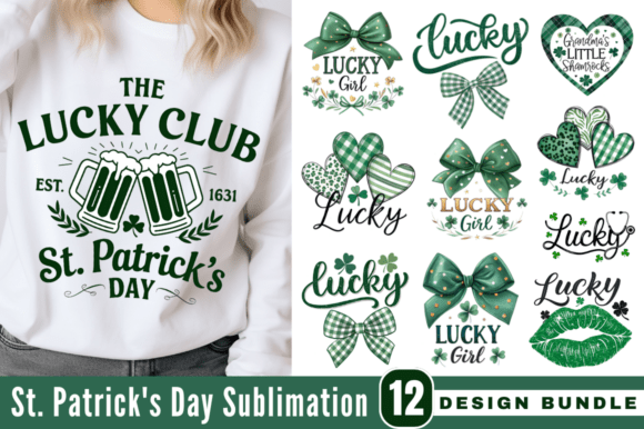 Elevate Holiday Projects with a St. Patrick's Day Sublimation Bundle