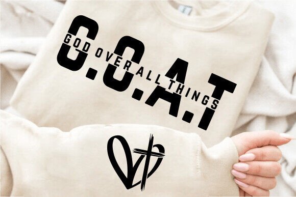 Faith-Inspired Design: Christian Sleeve Shirt SVG