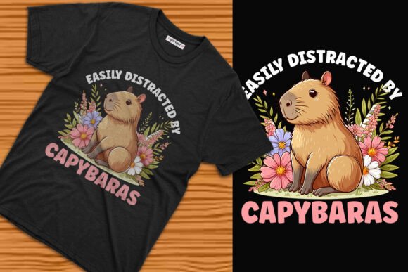 Funny Capybara Quote Design: A Versatile Asset for Creative Projects