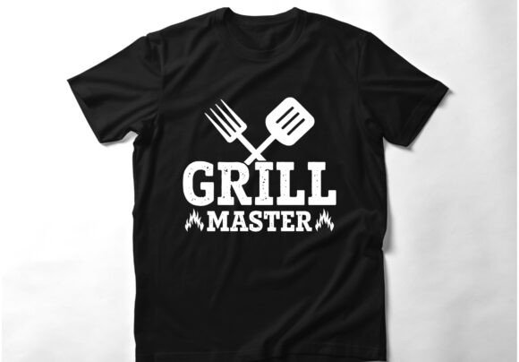 Grill Master T-Shirt Design: A Premium Creative Asset