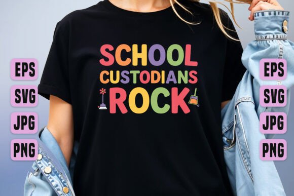 Honoring School Custodians with Rock SVG Designs