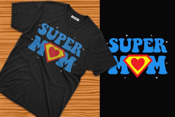 Supermom Mother's Day Design: A Versatile Asset for Creative Projects