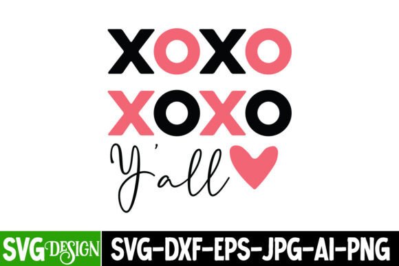 Xoxo Y’all SVG Design: Elevate Your Valentine’s Day Projects